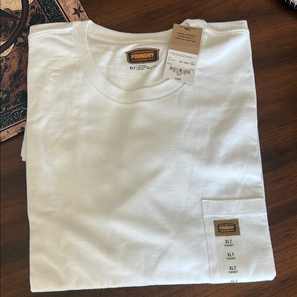 The Foundry Supply Co. Men's Classic White Tee